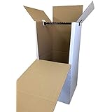 Amazon アースダンボール ダンボール 段ボール 引越し 収納 服 衣類収納 ハンガーボックス 2箱 500 500 1100mm 0060 ハンガーラック オンライン通販