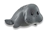 気まぐれなベビーManatee Coin Bank 6.5 in。