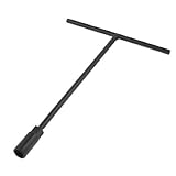 DealMux a13092400ux0866車オートバイブラックメタル13mmのTバー六角ソケットレンチ