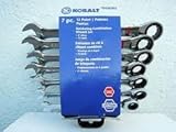 KOBALT 7 Piece、12ポイント、72-tooth SAE Ratcheting組み合わせレンチセット( # 0338361 ) by Kobalt