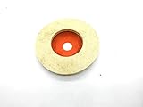 フェルト バフ 100 mm ディスク グラインダー 研磨 鏡面 加工 (1個/5個/10個) (1個)
