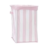 Little Boutique Collapsible Storage - Pink Stripe by Littleboutique