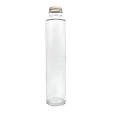 ガラス瓶丸型200ml(スクリューキャップ付)(ガラス容器/オイル用空瓶 ハーバリウムオイル用 インテリア雑貨) …