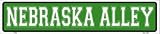 ネブラスカ州AlleyメタルノベルティStreet Sign st-519