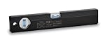 エビス ベーシックレベル磁石付(ブラック) ED-30MBBL 300㎜ 気泡管カラー:ブルー