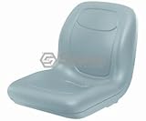 Stens 420-282 High Back Seat, Multi-hole mounting pattern, Waterproof vinyl, Simplicity: 5061599, 50