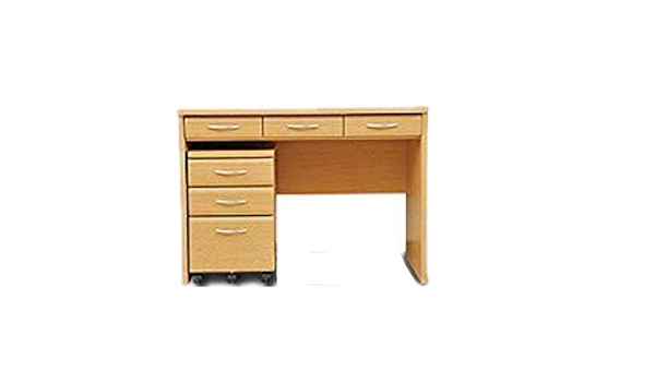 Amazon Co Jp Desk Depth 19 7 Inches 50 Cm Side Chest 2 Piece Set Computer Desk Computer Rack Study Desk Side Rack Side Chest Desk Set Office Products