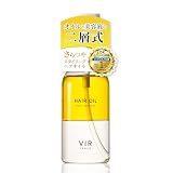 VIR TOKYO(ウィルトーキョー) ヘアオイル DUAL ESSENSE(オイル+美容液) 120ml サラサラ 洗い流さないトリートメント 髪 内外ケア スカルプケア 金木犀の香り
