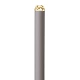 タカショー　ポールライト（100V)　スタイルポールライト　カラット1型　HFD-D33S　●72596000　【エクステリア照明 ライト】 本体：シルバー／LED：電球色