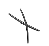 ヴェルファイア 30系 後期 AGH30 GGH30 AYH30 デザイン エアロ ワイパーブレード U字フック 700mm 350mm 2本 グラファイト加工