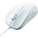 エレコム:エレコム USB光学式マウス(Mサイズ)ホワイト M-K6URWH/RS 型式:M-K6URWH/RS