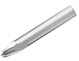 Micro 100 MRT-187-031 Mold Making 10° Taper Ball Nose Runner Cutter, 20° Included Angle, 2 Flute, So