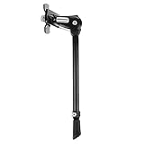 1pcサイクリング自転車キックスタンドサイドキックスタンド自転車ラック調整可能なMTBバイクキックスタンド – ブラック
