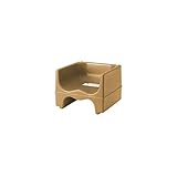Cambro 200BC157 Coffee Beige Dual Seat Booster Seat without Strap by Cambro
