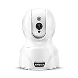 ネットワークカメラ HOMEASY WIFIワイヤレス対応 100W画素 HD暗視撮影 ベビーモニター 動体検知 双方向音声 首振り式 遠隔操作 日本語アプリ 日本語取扱説明書付き iPhone An