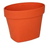 八幡化成 sceltevie(セルテヴィエ) 卓上ダストボックス bonne(ボンヌ) オレンジ 1L