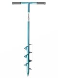 らせん穴掘器 鉄製 直径:7.5cm