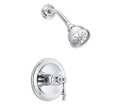 Danze D503555T Sheridan Single Handle Shower Trim Kit with Conservation Flow Showerhead, Chrome by D