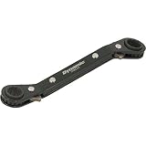 Dynamic Tools D081103 Double Body End Ratcheting Wrench with 15-Degree Offset, 13mm by 14mm by Dynam