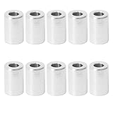 アルミ スペーサー 10個 M2 内径2.1mm×外径4mm×長さ6mm ネジスタンドオフブッシング プ レーン仕上げの丸型スペーサー ネジ ボルト