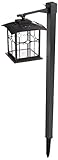 JIAWEI TECHNOLOGY QPM6-R4-BK-1 FS Solar Coach Light [並行輸入品]