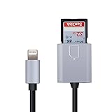 SDカードカードリーダーが、iPhone/iPad / iPadに適用し、SD/TFカメラカードリーダーのMeloAudio閃電ポートに適用し、iPhone X / 8 Plus / 8/7 Plus