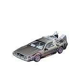 ミニカー 1:64 デロリアン DMC-12 時間車合金モデルクラシックグッズ装飾品ファン趣味金属おもちゃ ダイキャストカー(Style B)