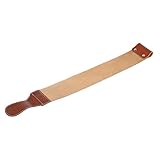 Yiteng　メンズシャープストロップレザーシェイビングストラップ（理髪店オープン）ストレートレザーシャープナーバーベルト男性用シェービングツール