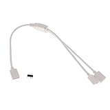 Dovewill 柔軟　RGB　LED　ストリップ　スプリッター　コネクター　ケーブル　全3タイプ - 1〜2