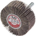 MURAKO(ムラコ) 軸付フラップ金具無し 外径50幅20軸径6mm 240# KN5020 【10個入り】