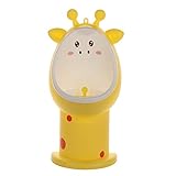 wulide 子供用おまる トイレトレーニング 分離式 男の子用小便器 可愛い動物デザイン 自立式トイレ フック付き トイレトレーナー 高さ調節可能 取外し可能 トイレ練習 出産祝い プレゼント