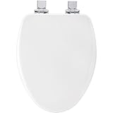 教会18170 CHSL 000細長いソフト閉じるトイレシート、ホワイト