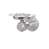 Allied Brass 926D-SCH Toothbrush/Tumbler Holder, Satin Chrome [並行輸入品]