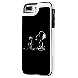 IPhone7Plus ケース IPhone8Plus ケース ピーナッツ スヌーピー 手帳型 カバー PUレザー アイフォン7Plus/8Plusケース 財布型 スマホケース 携帯ケース Case カード収納 紙幣収納 おしゃれ 互換性のある