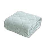 シルフィーズ 敷きパッド ワイドキング あったか フランネル 洗える ウォッシャブル 4か所ゴム おしゃれ かわいい 秋 冬 無地 北欧 200×205cm グレー