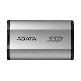 ADATA SE880 4TB - 最大2000MB/秒 SuperSpeed USB 3.2 Gen 2x2 USB-C 外付けポータブル SSD チタン (AELI-SE880-4TCGY)