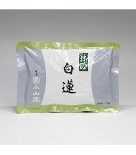Amazon | 丸久小山園製 宇治抹茶「白蓮」100g袋入 | 秋山園 | 抹茶