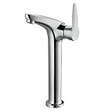 VIGO VG03021CH Aure Vessel Single Hole Faucet, Chrome [並行輸入品]
