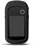 ナビ保護ケース・GARMIN用 eTrex 22x用 / 32x用 シリコンケース/カバー 耐衝撃 ガーミン イートレックス ソフトケース/カバー サイクルコンピューター(ブラック)