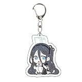 ブルアカ キャラクターアクリルキーホルダー デフォルメ 台紙なし 萌えグッズ 非公式 09 [並行輸入品]