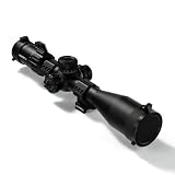 ACUMETA Oculus 6-24X50 FFP ライフルスコープ、30mmチューブ ハンティングライフルスコープ 20mmレール付きスコープリング
