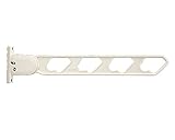 バルコニー物干金物 窓壁用・上下可動型ホワイトクリーム SK-56RF-WC　　新協和