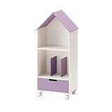 お家型ランドセルラック　　パープル