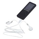 64GB MP3 MP4 プレーヤー、1.8 インチ画面、HiFi ロスレスサウンド、スポーツ用 5.0 音楽プレーヤー、180mAh バッテリー、最大 128GB まで拡張可能、旅行に最適 (BLACK)