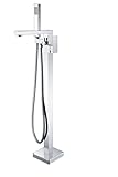 anzzi fs-az0028 Dawnレバーハンドル浴槽フィラー – 含まHandshower、 FS-AZ0028CH