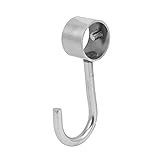 uxcell ワードローブ浴室キッチン用 ステンレス チューブ パイプ棒フック 19 mm径