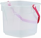 大和プラスチック (ACTOR) グリーンバケツ テン 10型 クリア 高さ24.5×幅26cm