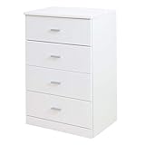 タンスのゲン チェスト 幅60cm タンス 収納家具 スライドレール付き 背面化粧仕上げ オシャレ 補強 Napoli ホワイト 68010001 14