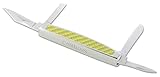 Camillus Yello-Jaket 4-Blade Congress Pocket Knife with Box, Yellow/Silver, 3.25-Inch [並行輸入品]