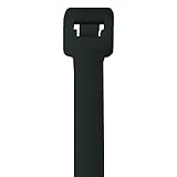 Tape Logic TLCTUV40175 UV Cable Ties 175# 40 black (Pack of 100) [並行輸入品]